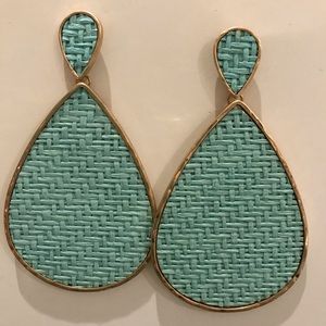 WICKERED ROBIN EGG BLUE TEARDROP EARRINGS